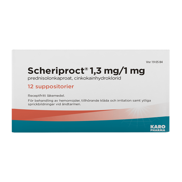 Scheriproct® Neo Suppositorier